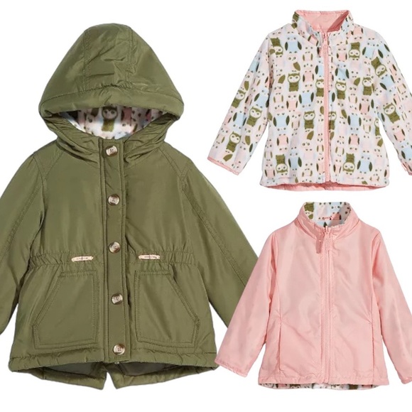 Carter’s Toddler Girls 2T Hooded 3-In-2 Systems JacketExcellent condition
